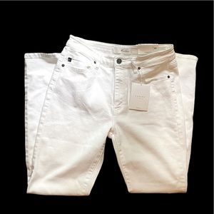 White high rise kancan denim jeans size 9/28